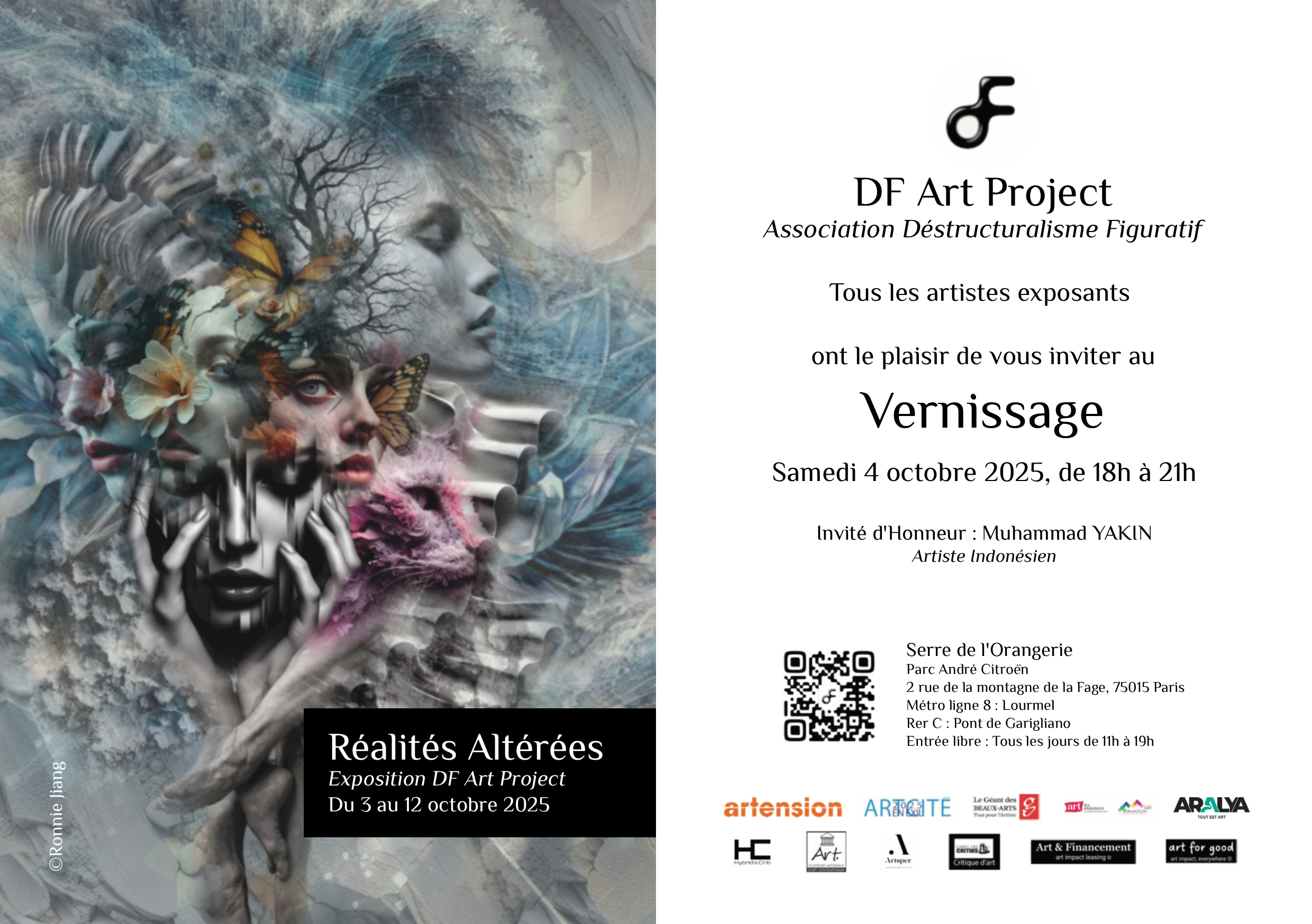 ABEL expose avec DF Art Project- Paris- octobre 2025